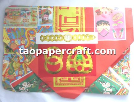 Chinese Clothes Paper Pack (Female) Offerings 女衣包