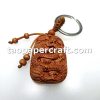 Chinese Dragon Figure Wooden Key Chain 中國龍木鑰匙扣