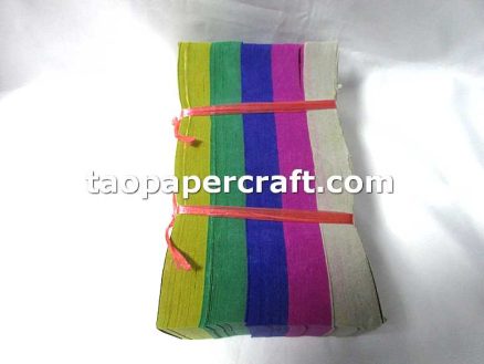 Five Color Spirit Note Token Joss Paper (1 Deck) 五色溪錢 (1 疊)