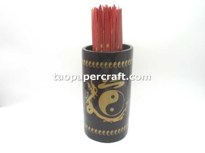 Fortune Stick Set with "Taoist" Character Graphic 籤筒套裝配"道"字圖