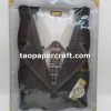 Joss Paper Male Suit Clothes Offerings Box Set 男裝西裝衣服套裝祭祀燒紙
