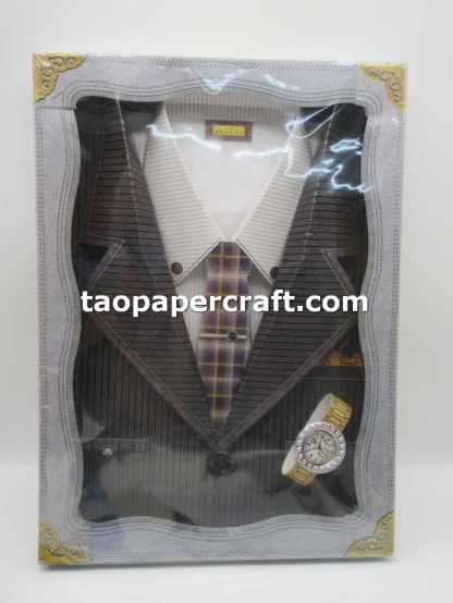 Joss Paper Male Suit Clothes Offerings Box Set 男裝西裝衣服套裝祭祀燒紙