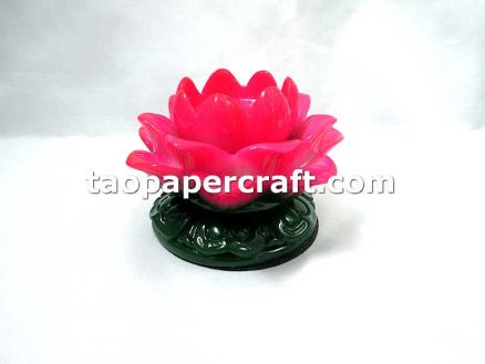 Lotus Shaped Candle Holder For 1 Candle