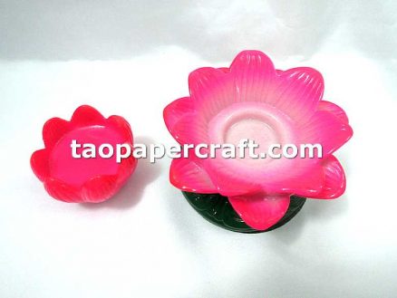 Lotus Shaped Candle Holder For 1 Candle