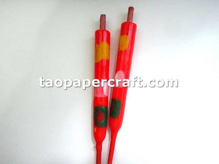 Red Candle for Chinese Traditional Ceremony 拜神竹籤蠟燭