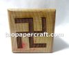 Taoist "Buddha" Chinese Character and Lotus Symbol Stamp 道家"佛"字荷花印章