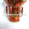 Traditional Chinese Incense Stick Burner Holder Stand 2 Candle Holders (For Hanging on the Wall) 傳統中式香爐帶燭台(懸掛式)