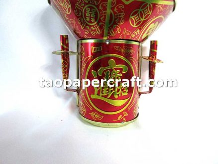 Traditional Chinese Incense Stick Burner Holder Stand 2 Candle Holders (For Hanging on the Wall) 傳統中式香爐帶燭台(懸掛式)