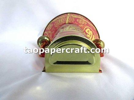 Traditional Chinese Incense Stick Burner Holder Stand 2 Candle Holders (For Hanging on the Wall) 傳統中式香爐帶燭台(懸掛式)