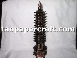 WenChang Tower Metal Model Decoration 文昌塔金屬擺飾